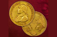 В США продана золотая монета за 1,74$ млн.