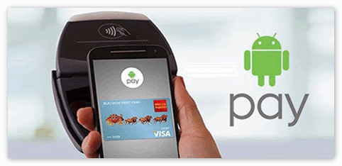 Android Pay на смартфоне
