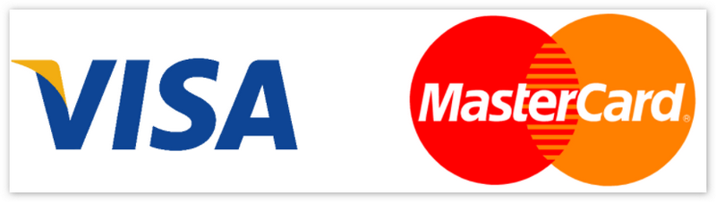 Логотип Visa и Mastercard