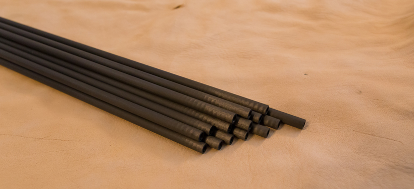 Carbon arrow material