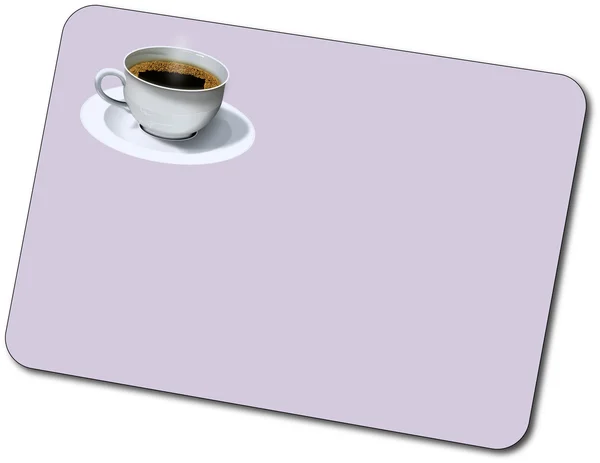 Упакованный кофе кредитная карта — стоковое фото