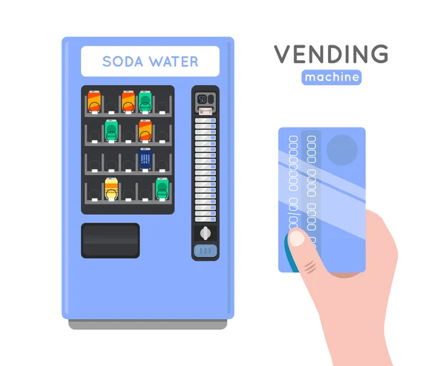 Vending machine vector set — стоковое фото