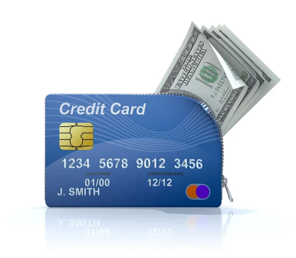 Кредитная карта — стоковое фото