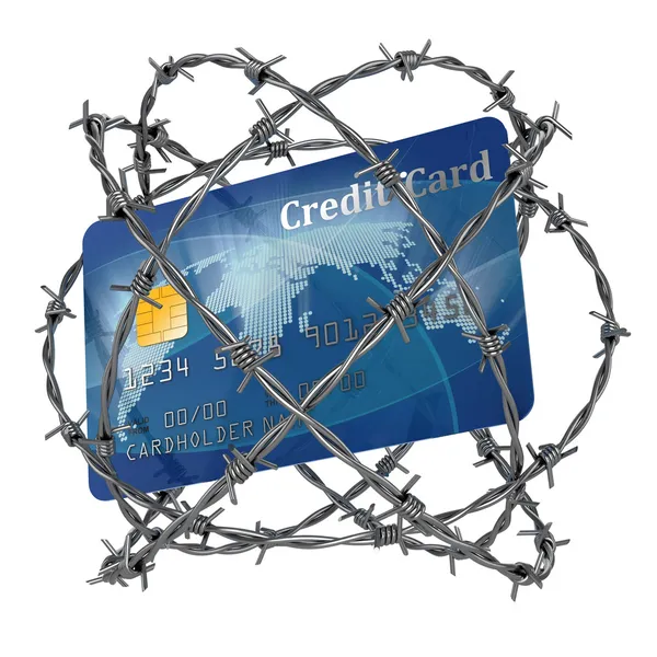 Кредитная карта — стоковое фото