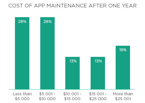 Cost of App Maintenance After One Year